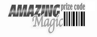 AMAZING MAGIC PRIZE CODE logo