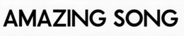 AMAZING SONG logo