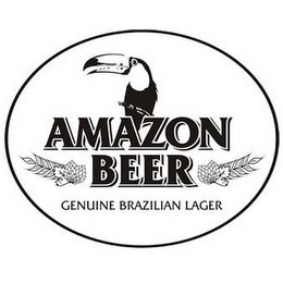 AMAZON BEER GENUINE BRAZILIAN LAGER logo