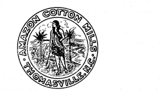 AMAZON COTTON MILLS THOMASVILLE N.C. logo