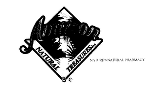 AMAZON NATURAL TREASURES NATURE'S NATURAL PHARMACY logo