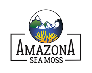 AMAZONA SEA MOSS logo