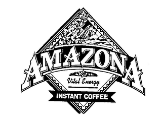 AMAZONA VITAL ENERGY INSTANT COFFEE logo