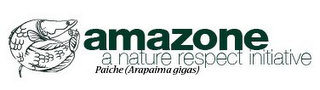 AMAZONE A NATURE RESPECT INITIATIVE PAICHE (ARAPAIMA GIGAS) logo