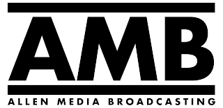 AMB ALLEN MEDIA BROADCASTING logo