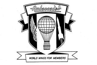 AMBASSADAIR WORLD WINGS FOR MEMBERS logo