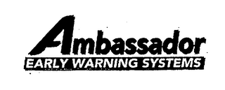 AMBASSADOR EARLY WARNING SYSTEMS logo