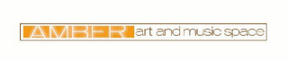 AMBER ART AND MUSIC SPACE logo