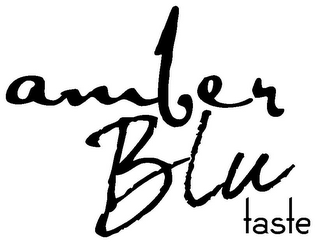 AMBER BLU TASTE logo