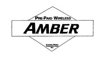 AMBER PRE-PAID WIRELESS ALICOMM MOBILE COMMUNICATIONS INC. logo