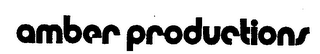 AMBER PRODUCTIONS logo