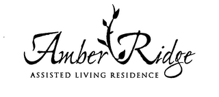 AMBER RIDGE ASSISTED LIVING RESIDENCE logo