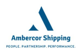 AMBERCOR SHIPPING PEOPLE. PARTNERSHIP. PERFORMANCE. logo