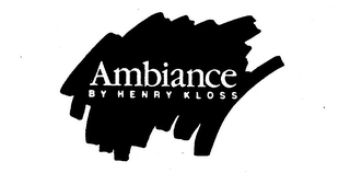 AMBIANCE BY HENRY KLOSS logo
