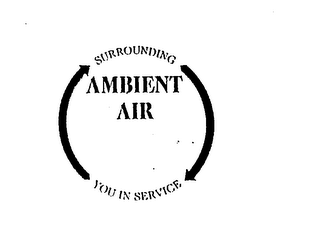 AMBIENT AIR SURROUNDING YOU IN SERVICE logo