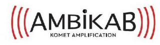 AMBIKAB KOMET AMPLIFICATION logo