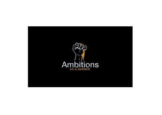 AMBITIONS AS A BARBER logo
