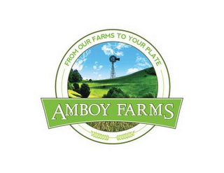 AMBOY FARMS FROM OUR FARMS TO YOUR PLATE logo
