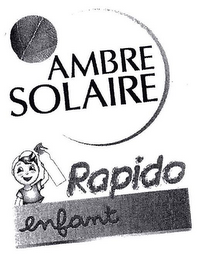 AMBRE SOLAIRE RAPIDO ENFANT logo
