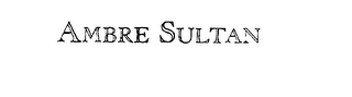 AMBRE SULTAN logo