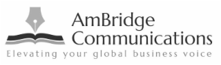 AMBRIDGE COMMUNICATIONS ELEVATING YOUR GLOBAL BUSINESS VOICE logo