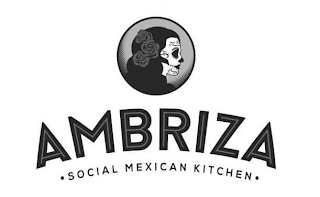 AMBRIZA · SOCIAL MEXICAN KITCHEN · logo