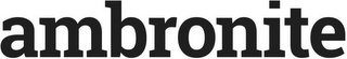 AMBRONITE logo