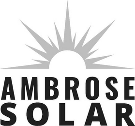 AMBROSE SOLAR logo