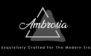 AMBROSIA EXQUISITELY CRAFTED FOR THE MODERN ERA logo