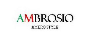 AMBROSIO AMBRO STYLE logo