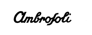 AMBROSOLI logo