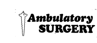 AMBULATORY SURGERY logo