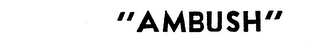 "AMBUSH" logo