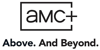 AMC+ ABOVE. AND BEYOND. logo