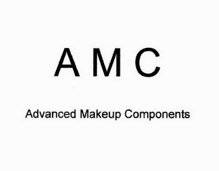 AMC ADVANCED MAKEUP COMPONENTS logo