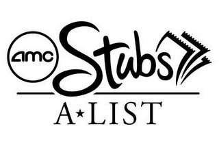 AMC STUBS A LIST logo