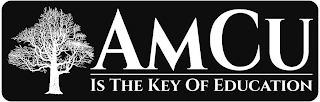 AMCU IS THE KEY OF EDUCATION logo