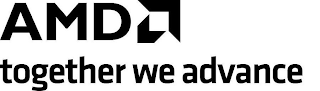 AMD TOGETHER WE ADVANCE logo
