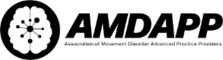 AMDAPP ASSOCIATION OF MOVEMENT DISORDER ADVANCED PRACTICE PROVIDERS logo