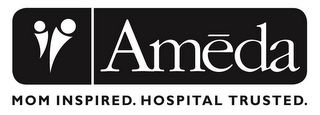 AMEDA MOM INSPIRED. HOSPITAL TRUSTED. logo