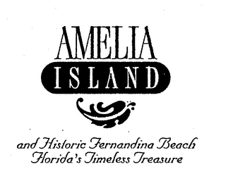 AMELIA ISLAND AND HISTORIC FERNANDINA BEACH FLORIDA'S TIMELESS TREASURE logo