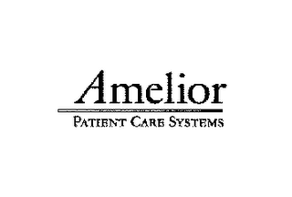 AMELIOR PATIENT CARE SYSTEMS logo