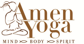 AMEN YOGA MIND BODY SPIRIT logo
