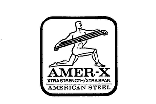 AMER-X XTRA STRENGTH/XTRA SPAN AMERICAN STEEL logo