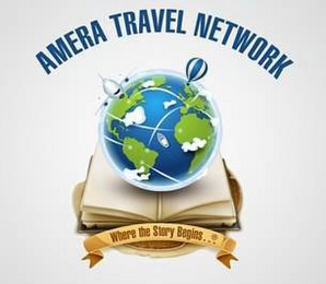 AMERA TRAVEL NETWORK WHERE THE STORY BEGINS... logo
