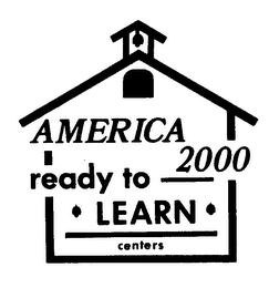AMERICA 2000 READY TO LEARN CENTERS logo