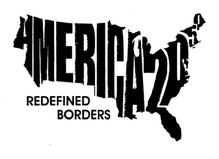 AMERICA 2050 REDEFINED BORDERS logo