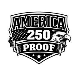 AMERICA 250 PROOF logo