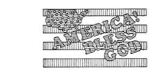 AMERICA! BLESS GOD logo