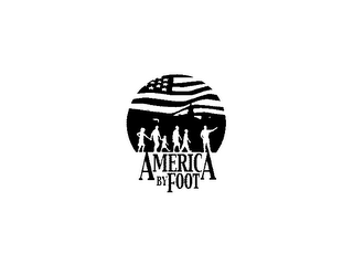 AMERICA BY FOOT logo